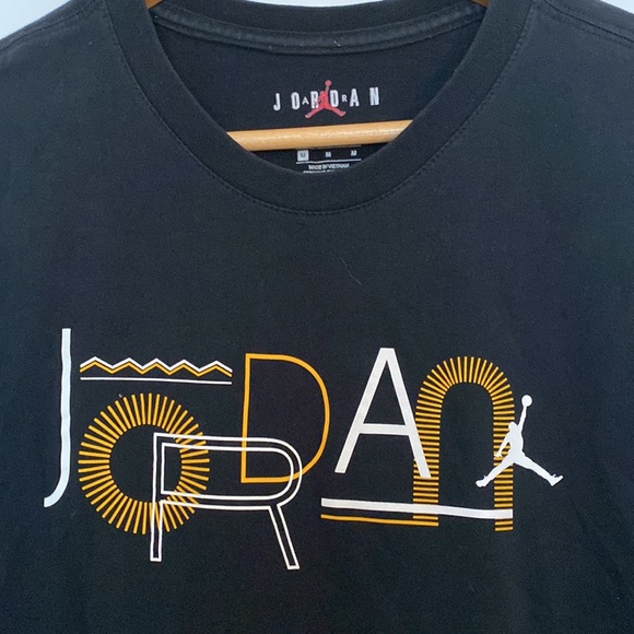 Nike Air Jordan Shirt Mens Black TWO3 Sellout Graphic Inspired Flu Game - Picture 5 of 8